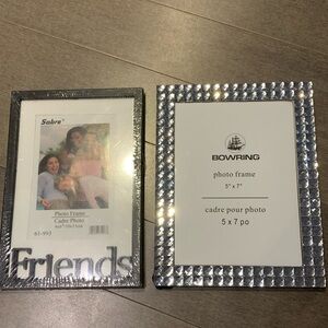 Set of 2 Matching Photo Frames: Glam & Friends!